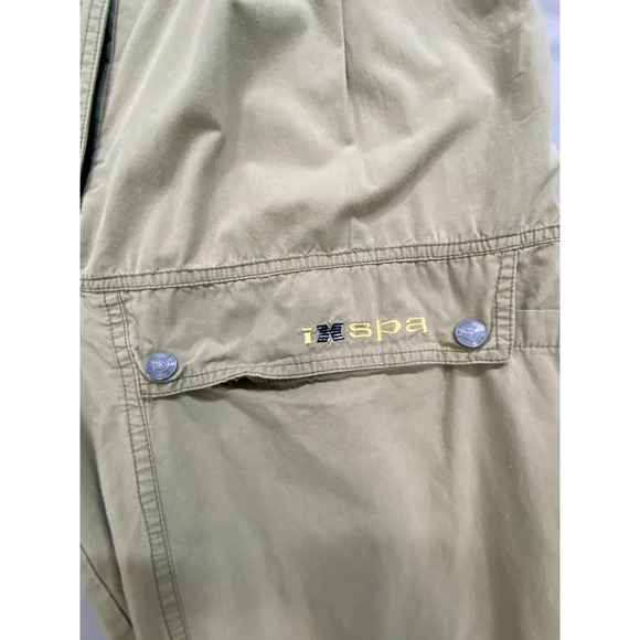 Vintage IXSPA Jamie Sadock Womens 2pc Bomber Jacket Cargo Pants Set Olive S - Picture 13 of 16